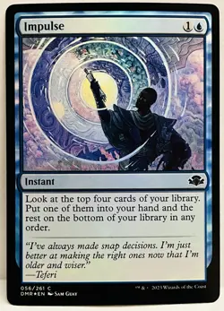 Impulse -#56-MTG-Dominaria Remastered (DMR)-FOIL-NM - Image 1