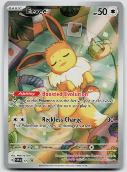 Eevee 173 Scarlet & Violet Promo Pokemon NM - Image 1