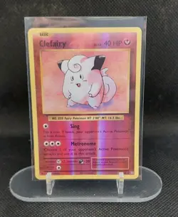 Pokemon TCG Clefairy Evolutions 63/108 Holo Holo Rare - Image 1