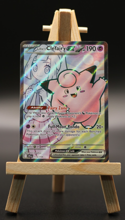 Pokemon Lillie's Clefairy ex 173/159 Journey Together NM - Image 1