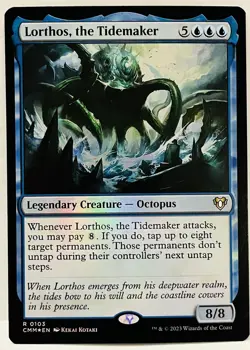 Lorthos, the Tidemaker - #103-MTG-Commander Masters (CMM)-FOIL-NM - Image 1