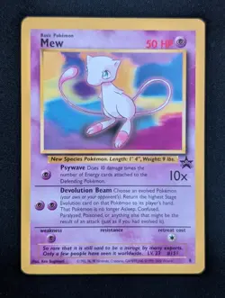 Mew 8/53 WoTC Promo Pokemon NM - Image 1