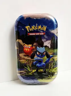2026 Pokemon TCG Mega Evolution Ascended Heroes Riolu & Darumaka Mini Tin - Image 1