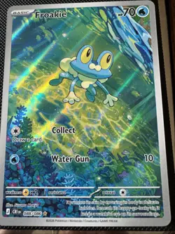 Froakie 88/86 Illustration Rare Pokemon TCG Chaos Rising MINT - Image 1