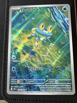 Froakie 88/86 Illustration Rare Pokemon TCG Chaos Rising MINT - Image 3