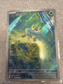 Froakie 88/86 Illustration Rare, Chaos Rising, Full Art Holo, Pokemon TCG, NM - Image 2