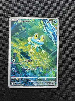 Chaos Rising Froakie Pokemon Card 88/86 Illustration Rare Near Mint Condition - Image 1