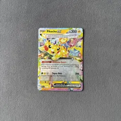Pikachu ex 057/191 Sv08: Surging Sparks Holo - Pokemon TCG - NM - Image 1