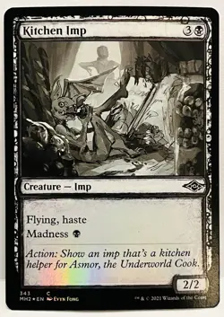 Kitchen Imp (Showcase) - #343-MTG-Modern Horizons 2-FOIL-NM - Image 1