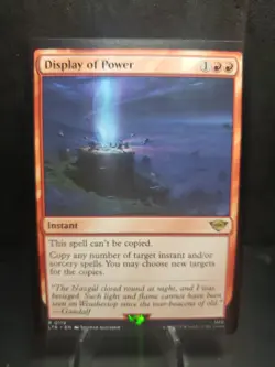 Display of Power - Foil #0119 (NM) Lord of the Rings LTR Magic MTG - Image 1
