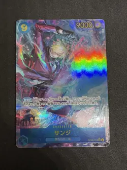 ONE PIECE TCG - SANJI JPN - SEC PARALLEL - OP06-119 - WINGS OF THE CAPT' - NM - Image 1