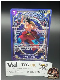 Luffy-Tarou SP ST18-005 One Piece Fist Of Divine Speed Card OP11 Foil Mint - Image 1