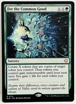 For the Common Good - #172- MTG-Bloomburrow BLB -Regular-NM - Image 1