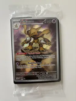 Alakazam Promo 009 Mega Evolution Pokemon Card Sealed - Image 1