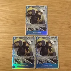 3x Trafalgar Law | ST17-002 SR (PRB-02) | One Piece Card Game - Image 1