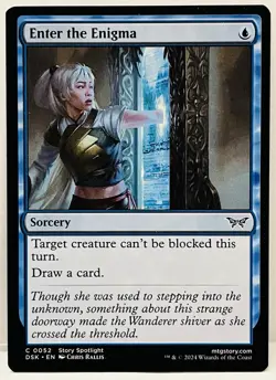Enter the Enigma -#52-MTG-Duskmourn: House of Horror-Regular-NM - Image 1