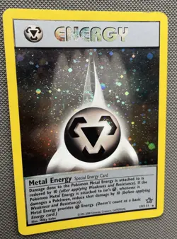 Pokemon TCG Metal Energy Neo Genesis 19/111 Holo Unlimited Holo Rare - Image 2