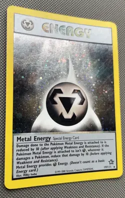 Pokemon TCG Metal Energy Neo Genesis 19/111 Holo Unlimited Holo Rare - Image 4