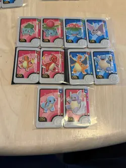 Charizard Blastoise Venusaur Full Evolution Pokemon Game Tokens Frienda Picks - Image 1