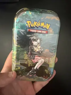 Pokemon Crown Zenith Mini Tin Marnie Sealed 2 Packs Official Sealed TCG Product - Image 5