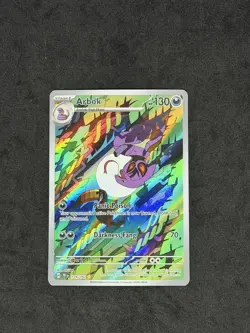 Arbok Illustration Rare Full Art Holo Temporal Forces 176/162 NM Pokemon TCG - Image 1