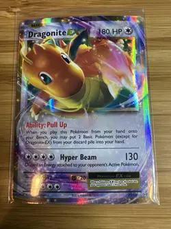 Pokemon TCG Dragonite-EX XY Evolutions 72/108 Holo Rare EX - Image 1