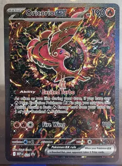 Oricorio ex 024 Holo Promo ME: Mega Evolution Promo Pokemon Near Mint - Image 1