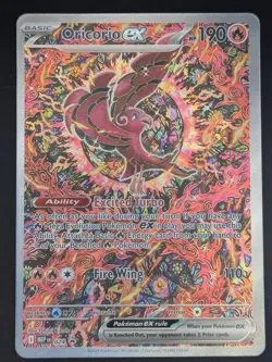 Oricorio ex 024 Holo Near Mint ME: Mega Evolution Promo Promo Pokemon - Image 1