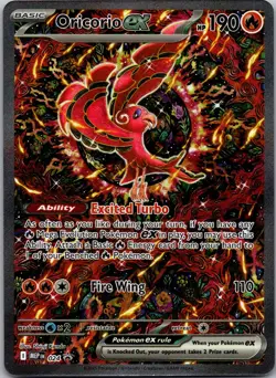 Oricorio ex - 024 024 Holo Promo ME: Mega Evolution Promo Pokemon Near Mint - Image 1