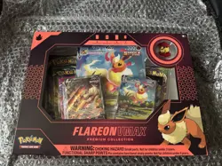 Pokemon TCG Flareon VMAX Premium Collection Box New Sealed Pristine 🔥 - Image 1