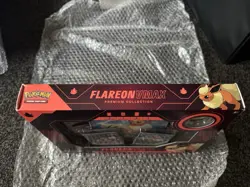 Pokemon TCG Flareon VMAX Premium Collection Box New Sealed Pristine 🔥 - Image 3