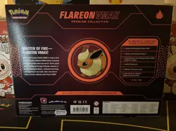 🔥Pokemon TCG Flareon VMAX Premium Collection Box🔥 New Sealed - Image 2