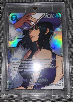 English Ms. All Sunday SP OP14-084 One Piece OP-16 TIME OF BATTLE MT Pack Fresh! - Image 1