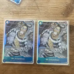 2x Mr.3 (Galdino) | OP16-056 | One Piece TCG | English - Image 1
