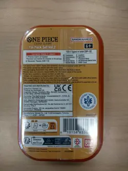 One Piece Tin Pack Set Vol. 2 Portgas D. Ace Tin FACTORY SEALED - Image 2