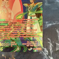 Dragon Ball Super DBS Card Game King Vegeta, Hidden Ambitions BT13-020 SPR Foil - Image 4
