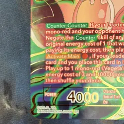 Dragon Ball Super DBS Card Game King Vegeta, Hidden Ambitions BT13-020 SPR Foil - Image 5
