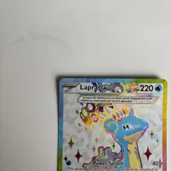 Pokemon TCG - Lapras Ex 158/142 - Ultra Rare - Full Art - Stellar Crown - - Image 2