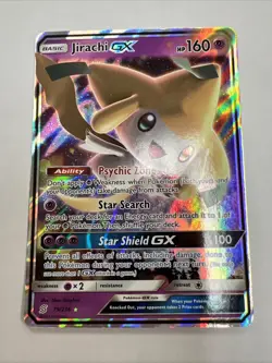 Pokemon Jirachi GX Sun & Moon Unified Minds 79A/236 Holo Alt Art Promo A - Image 2