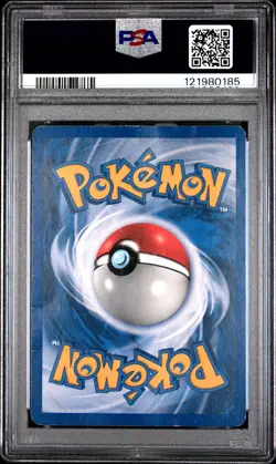 Houndoom Double Holo Error #8 PSA 1 - 2001 Pokemon Neo Revelation - Image 2