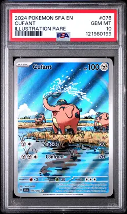 Cufant #076 PSA 10 - 2024 Pokemon SV Shrouded Fable - Image 1