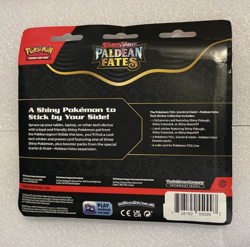 Pokemon Scarlet & Violet Paldean Fates Tech Sticker Collection Shiny Fidough 820650992728 - Image 2