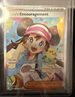 Rosa's Encouragement - 123/088 - Full Art Trainer- Perfect Order - Pokemon TCG - Image 1