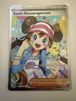 Rosa's Encouragement - 123/088 - Full Art Trainer- Perfect Order - Pokemon TCG - Image 1