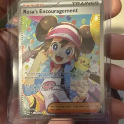 Rosa's Encouragement - 123/088 - Full Art Trainer- Perfect Order - Pokemon TCG - Image 3