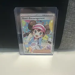 Rosa's Encouragement 123/088 SIR Perfect Order Pokemon Card Full Art Trainer - Image 1