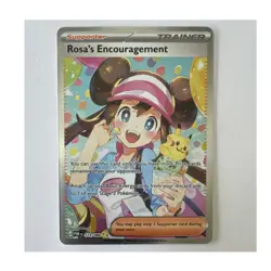 The Pokemon Company Rosa's Encouragement 123/088 Perfect Order Full Art Holo - Image 1