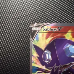 Sableye V 194/202 Full Art Sword & Shield Base Set Ultra Rare NM Pokemon TCG - Image 3