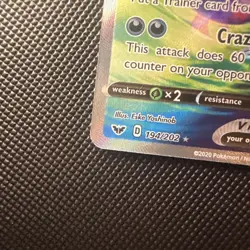 Sableye V 194/202 Full Art Sword & Shield Base Set Ultra Rare NM Pokemon TCG - Image 5