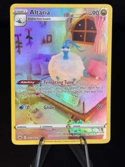 Altaria GG19/GG70 Holo Crown Zenith Galarian Gallery Pokemon NM - Image 1